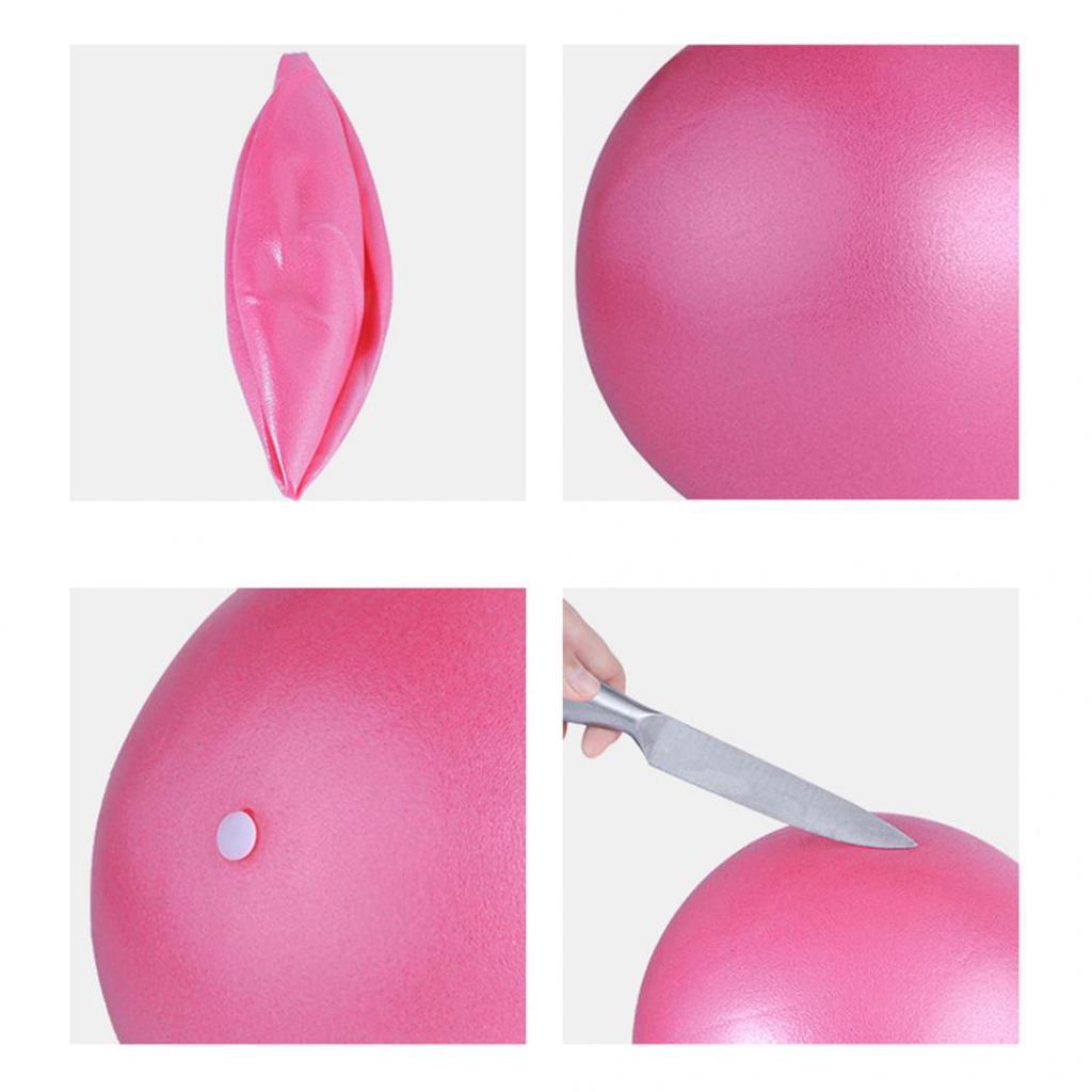 Explosionssäker Thickening Fitness Mini Yoga Ball Pilates Fitball för barn kvinnor