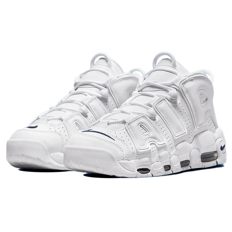 New Nike Air More Uptempo 96 White White Midnight Navy DH8011-100