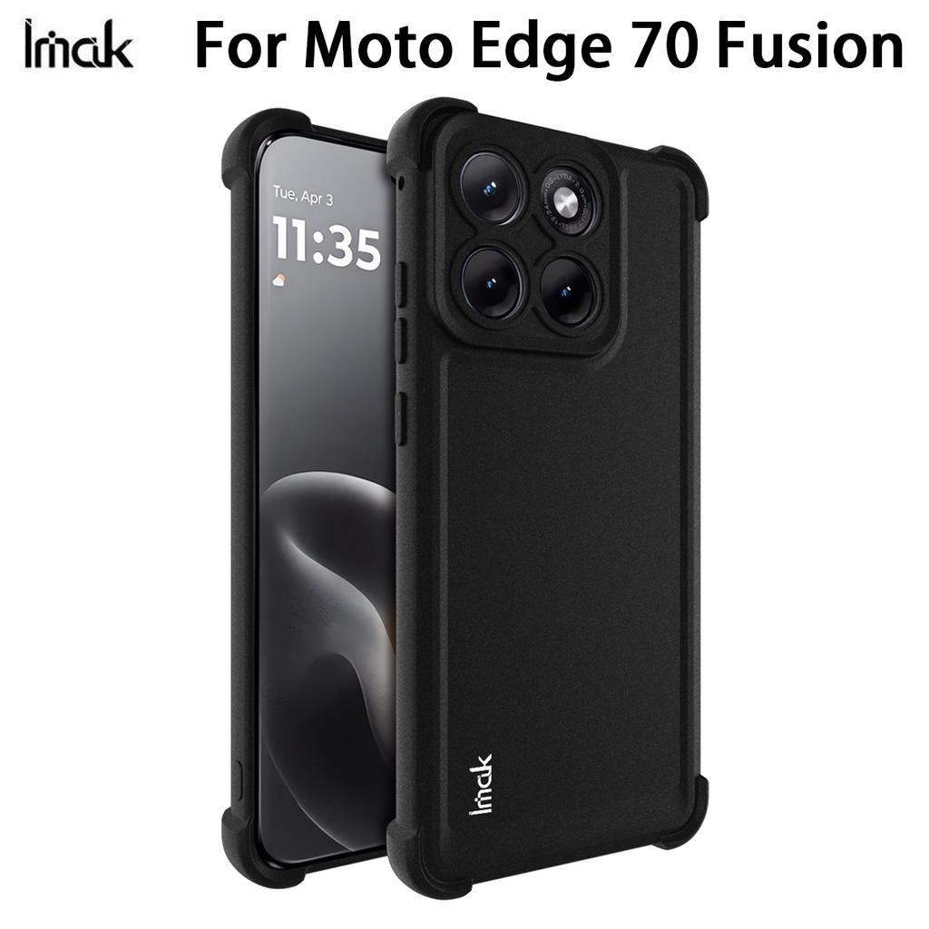 Für Moto Edge 70 Fusion 5G Handyhülle IMAK Stoßfeste Weiche Hülle