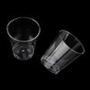 25/50pcs Disposable Transparent Dessert Plastic Cups 160170200ml Outdoor Picnic Birthday Party Supplies Kitchen Tableware Bar