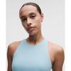 Lullulemon Racerback High-Neck Tennis Tank Top *B C Cup Seaf