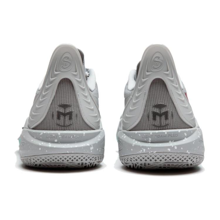 Li Ning SONIC 12 Great White Shark Slip Resistant, Abrasion Resistant, Support, Rebound Low top Basketball Shoes Men's ABAU019-6