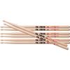 Vic Firth Pack 4 Pairs 5b Hickory Drumsticks