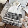 Mädchen Preppy Sommer Koreanisches Prinzessinnenkleid - Stilvolles Babykleid AXB181