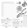 Kit di Carta Termoretraibile Bianca per Progetti Artistici e Esigenze di Scrapbooking