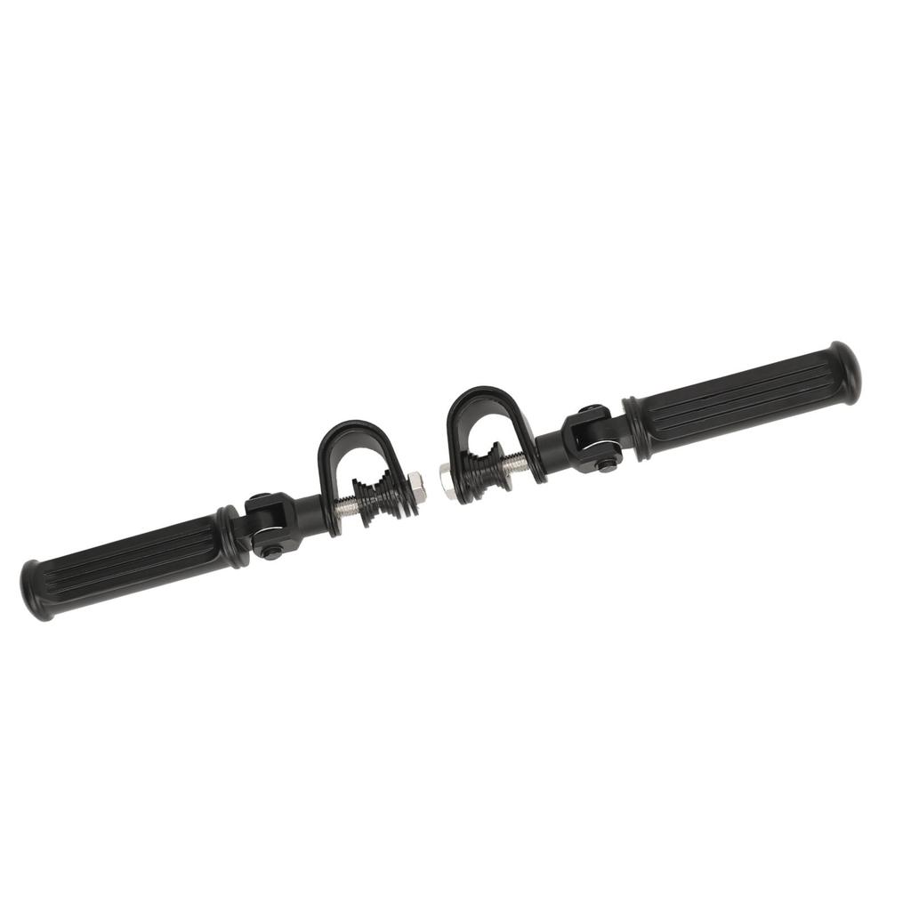 Motorcycle Highway Foot Pegs 25mm To 32mm Aluminum Alloy Universal Fit Engine Crash Bar Footrest