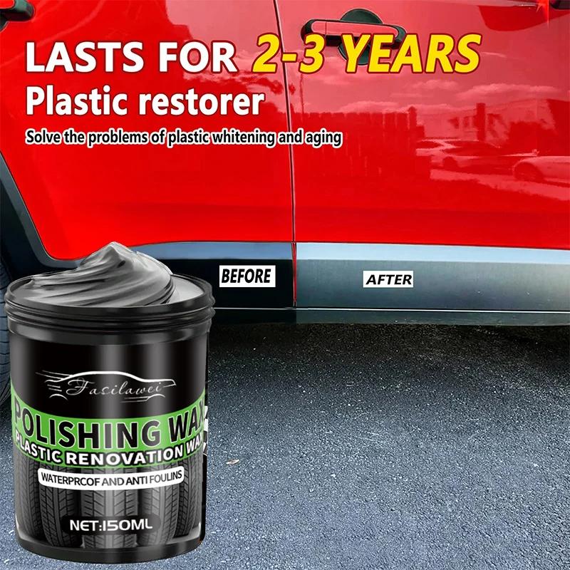 NEW Tire Shine & Protection Cream - Long-Lasting Gloss Enhancer for Cars, Fit, Brightens Dark Tires, Durable Shine for Tires and