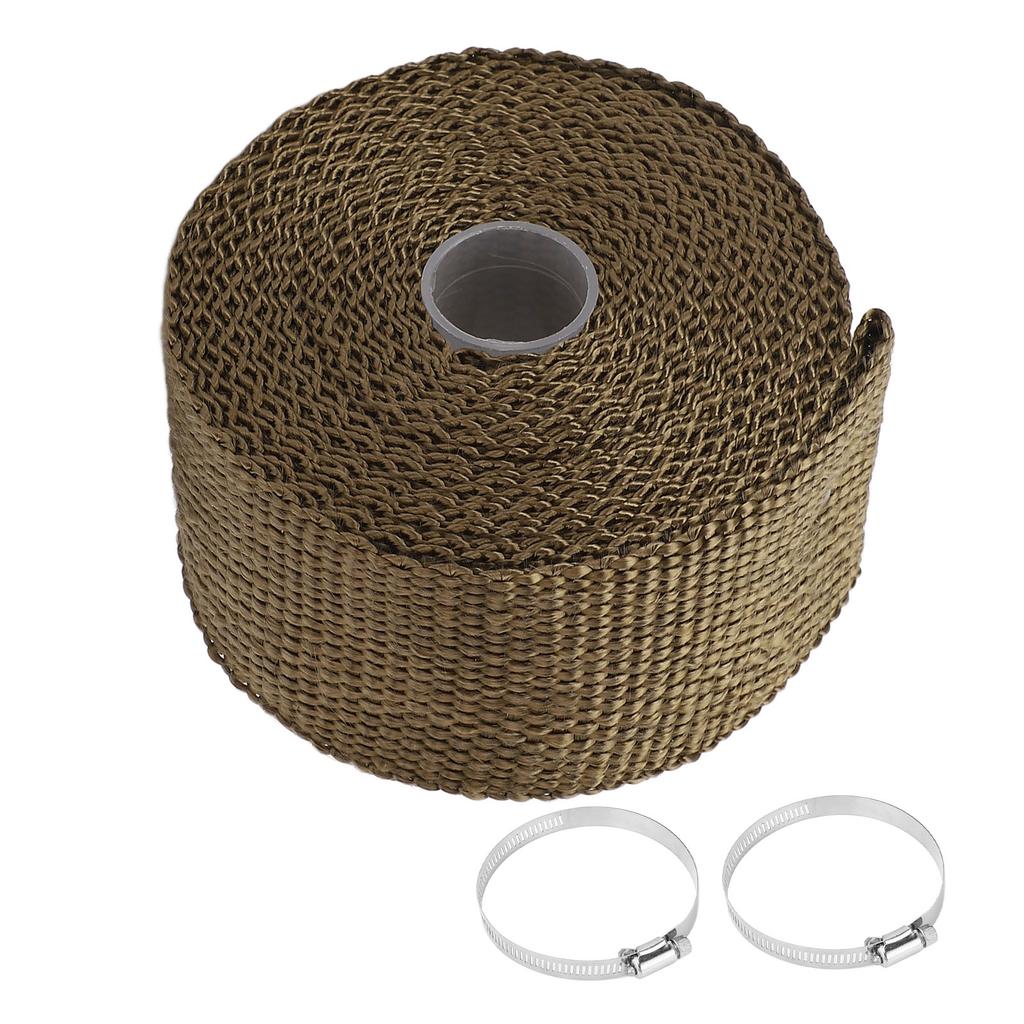 Zeltofen Feuerfestes Band 5m Lang Isolierung Feuerfest Rohrumwicklung Verbrühschutz Ofenrohrschutz