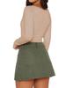 European & American Style Low-Waist Slim Hip Skirt - Autumn Solid Color