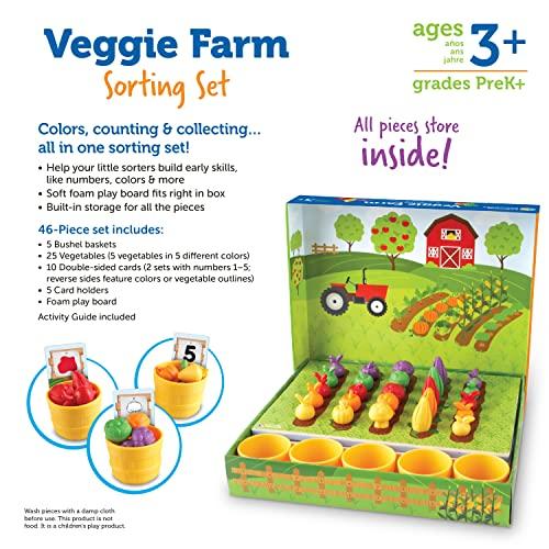 Learning Resources Number Play, Number Counting, Math Vegetable Garden, LER5553, Authentic