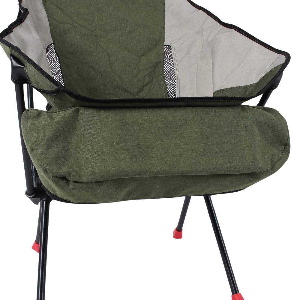 CHUMS Compact Chair Booby Foot High Chair H98 x W62 x D30cm Olive/Gray CH62-1800-M103-00