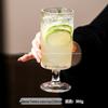 Elegant Glass Cylinder Cup for Juice, Cocktails, Tea & Cold Drinks
