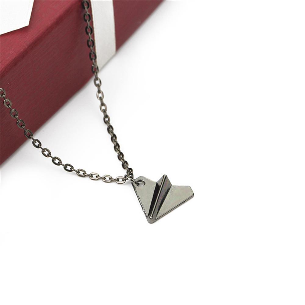 Paper Airplane Pendant Necklace Classic Band One and Direction Periphery Necklace Souvenir Jewelry for Fans Supporters