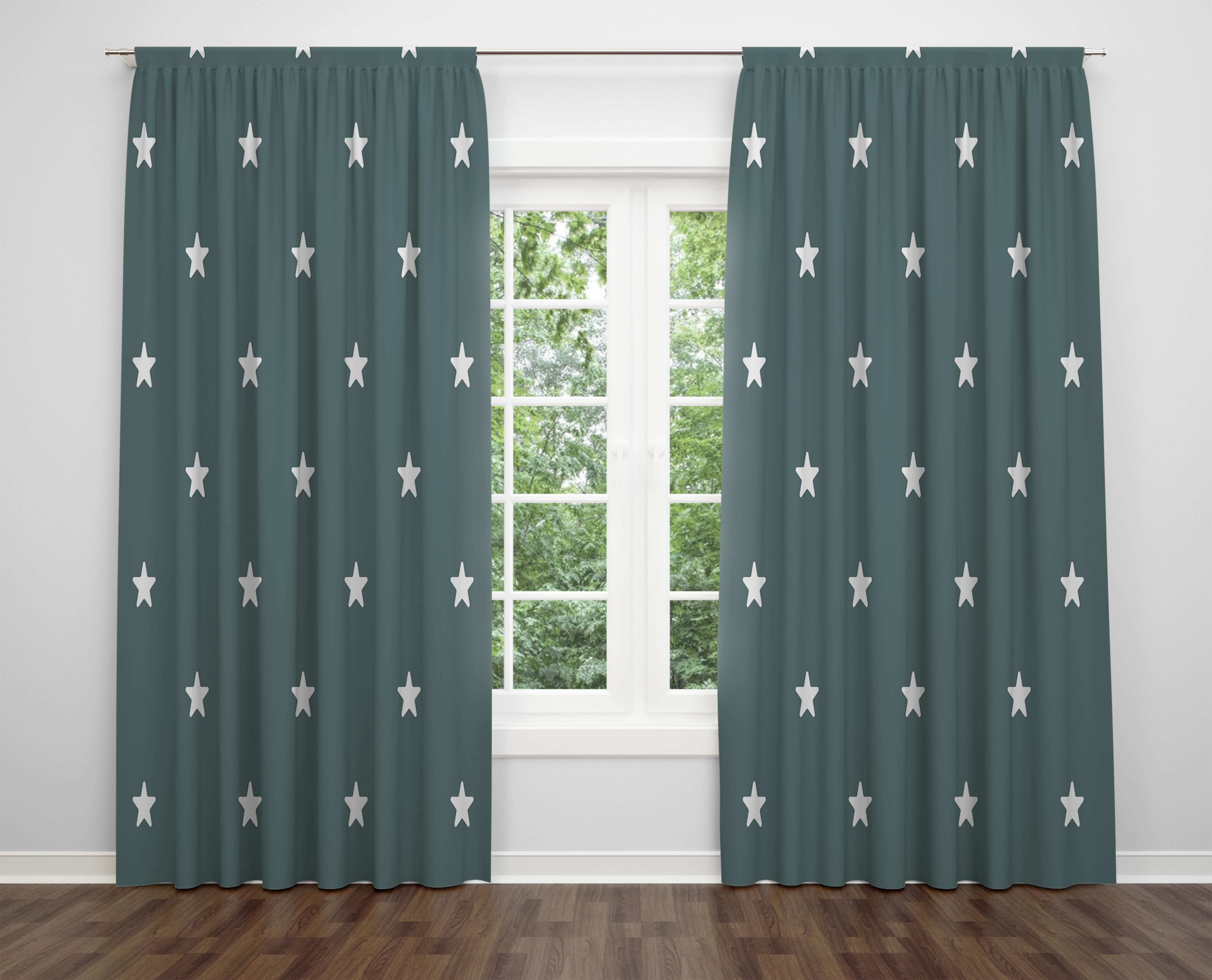 

Декоративний дизайн, високоякісна бавовняна тканина, ви можете вибрати одну або подвійну фіранку з крила 1 piece різнокольоровий