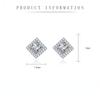Sace Gems Classic Copper Alloy Zircon Earrings Ladies Jewelry Wedding Promise Party Gift