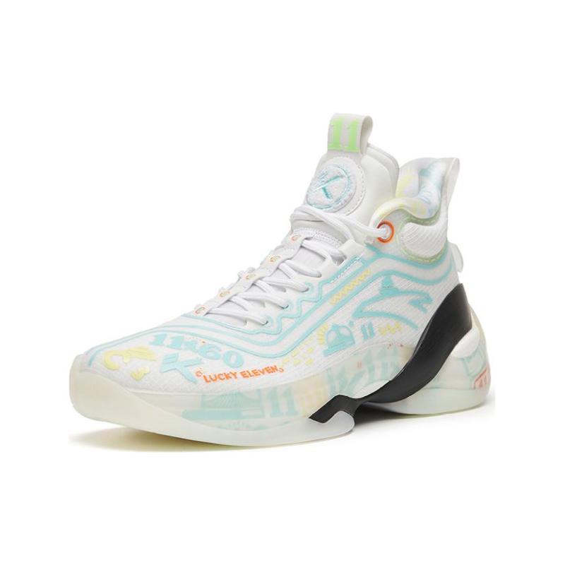 Anta KT7 Pro KT 7 Lucky 11 Lucky 11 Fabric Slip Resistant Abrasion Resistant High Top Basketball Shoes Men's Sneakers 112241116-3