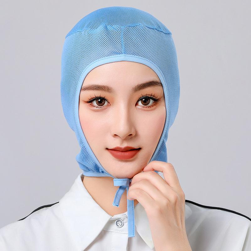 Gifts Breathable Mesh Work Cap Headband Soft Dustproof Hat General Unisex Mesh Cap For Food Factory Workshops