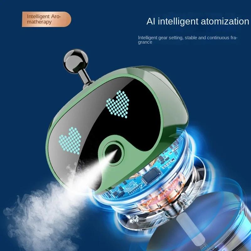 New Car Fragrance Robot Intelligent Aromatherapy Machine Car Perfume Seat High-end Air Purification Aromatherapy Deodorant