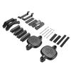 Baby Gate Handrail Mount Base High Strength Plastic Strong Load Bring Baby Gate Banister Adapter for Home