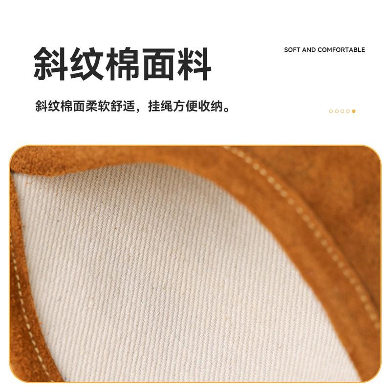 Heat Resistant Oven Mitts With Insulated Pad Camping Grilling BBQ Outdoor Cooking Fireproof Leather Gloves
