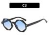 Polygon Retro Cat Eye Sunglasses Women Men High End Trend Sun Glasses Seaside Party Driving Glasses