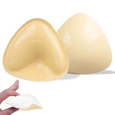 2025 New Hot Double Sided Adhesive Sticky Bra Inserts Push Up Thick Sponge Breast Lift Pads Women Swimsuit Bikini Cup Enhancer