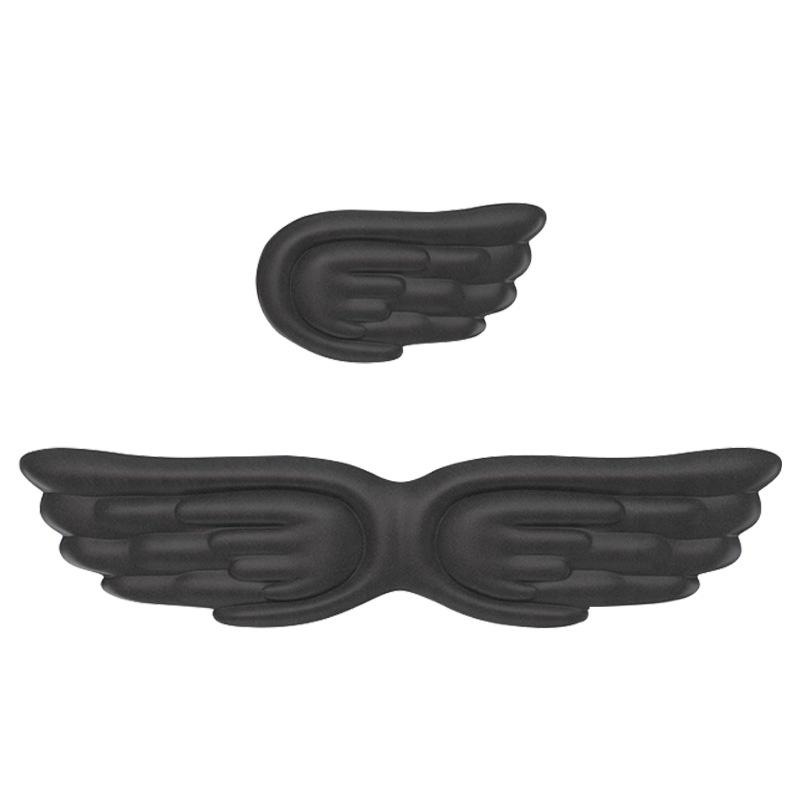 Engelsflügel-förmige Tastatur-Maus-Handgelenkauflage Flügel Memory-Schaum Anti-Rutsch-Silikon Ergonomische Handgelenkstütze Tischmatte Mauspads