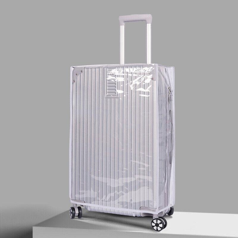 

Водонепроницаемый ПВХ чехол для чемодана от пыли и дождя, прозрачный, для путешествий, 18-30 дюймов 28inch серый