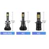 Car Highlight LED Anti Fog Lamp Bulb Dual Color H1 H3 880 881 Driving Light 2pcs