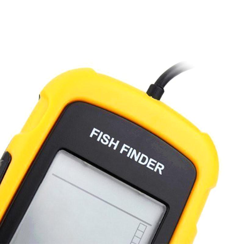 Buy Fish Finder Portable Sonar Wired LCD Fish depth Finder Alarm 100M