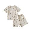 XG Kids' Summer Cotton Pajama Set - Short Sleeve Homewear for Children