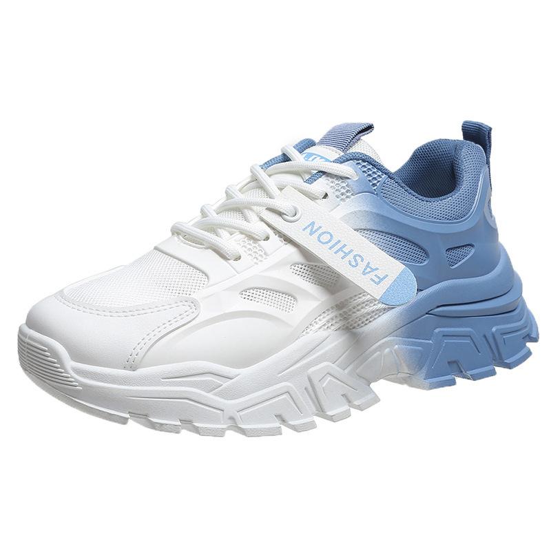 Daddy Shoes Ins Tide Spring New Mesh Breathable Thick Sole Heightening Leisure Sports
