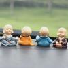 Creative Car Interior Decor: Cute Xiaoaojianghu Little Monk Ornament