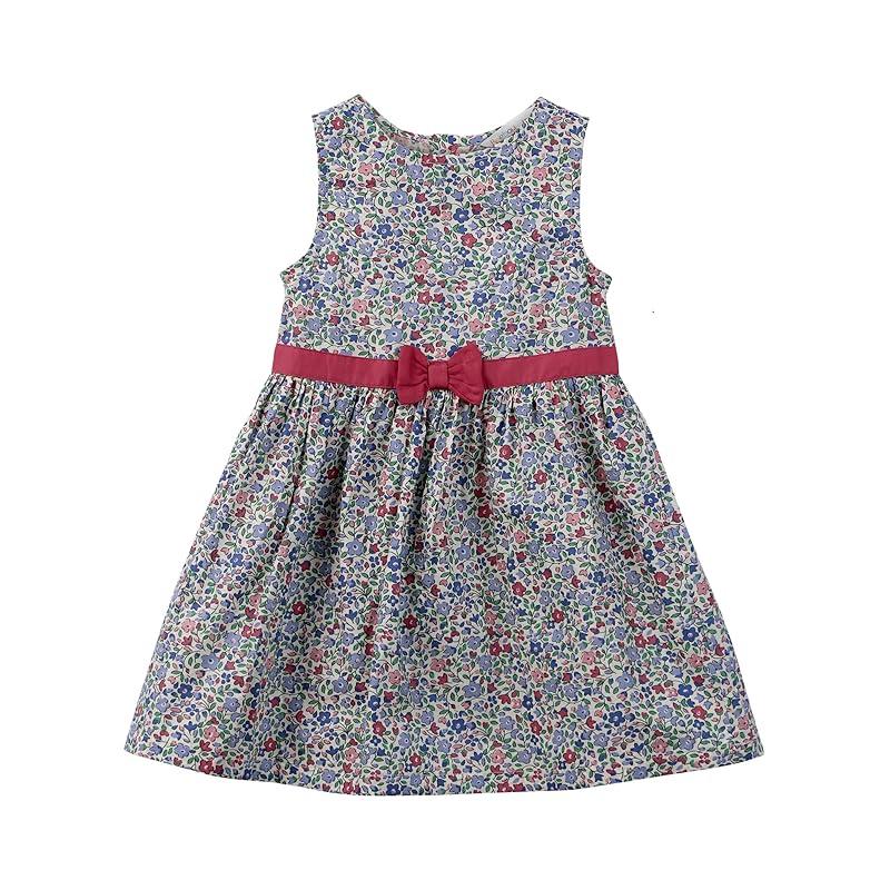 Ditsy floral bow detail dress Multi 12-18 Months