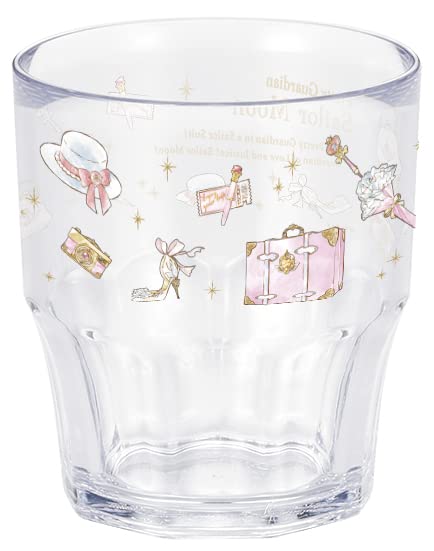 

OSK Sailor Plastic Made in Clear Children s Cup, Moon, Cup, 300ml, Japan, C-7,