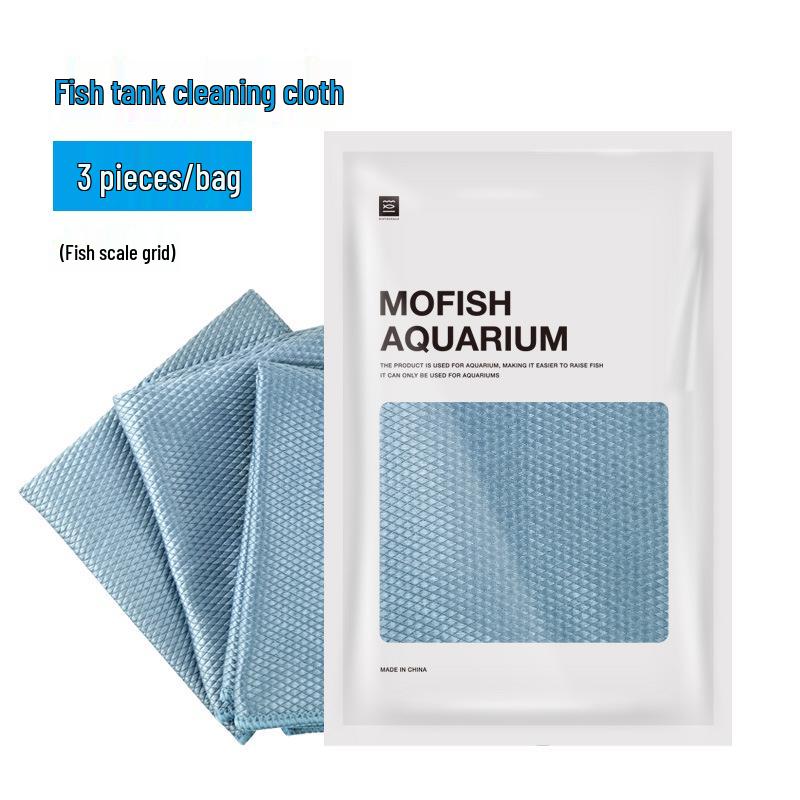 Squid Cleaning Cloth: Streak-Free, Hair-Free, Absorbent Towel for Glass & Aquariums