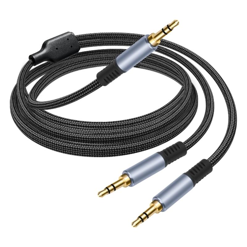 3.5mm TRS Y Splitter Adapter Cord Combines or Split Sound Signal for Speakers and Headphones Use with Music Player