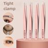 Precision Stainless Steel Tweezers For Eyebrow Hair Facial Hair Removal, Splinter, Blackhead Slant Tip Angle Tip Pointed Tip