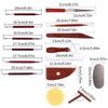 17 Pack Clay Tools Sculpting Pottery Tools Pack Modeling Clay Sculpture Set Double-Sided DIY Wooden Handle Ceramic Tool