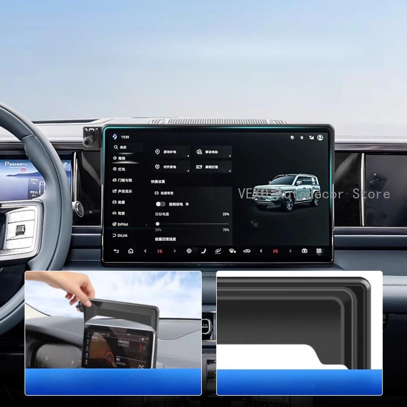 For BYD Leopard 5 Ti3 Bao8 Ti7 2025 2026 Car Gravity Phone Holder Dashboard Mount Navigation GPS Anti-Slip Phone Screen Stand