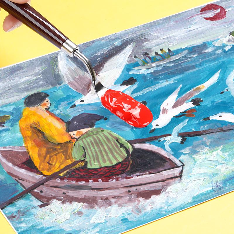 Multifunctional Palette Knife for Oil, Gouache, Acrylic, and Pastel Painting