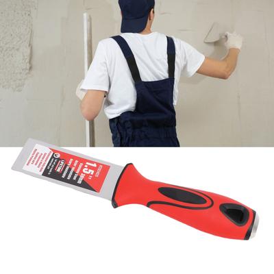 Paint Scraper Tool 1.5 Inch Double Color Handle Stainless Steel  Putty Scraper Tool Stainless Steel Paint Scraper