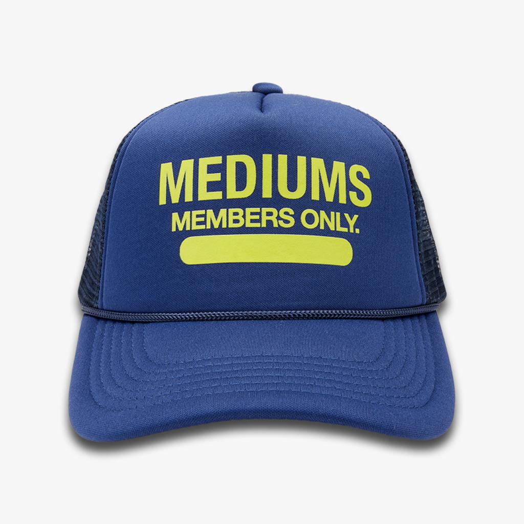 Midieomseu Members Only Trucker Hat - Navy