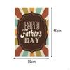 Happy Father's Day Garden Flag Double Sided Banner Show Dad How Much You Care Linen Porch Decor for