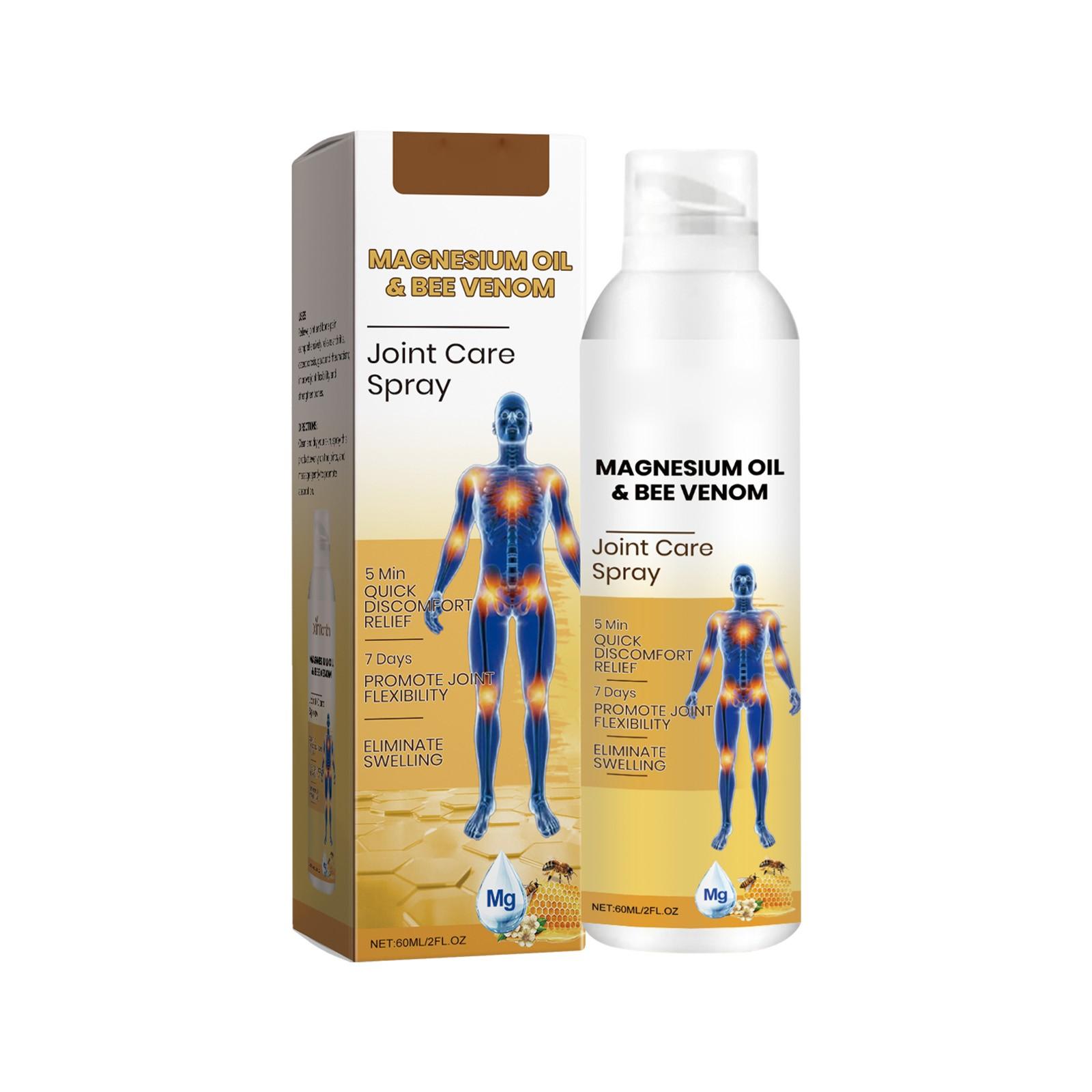 

Спрей для облегчения боли в суставах, скелете и мышцах Спрей для облегчения боли Способствует восстановлению суставных тканей и облегчает боль в суставах(60мл)