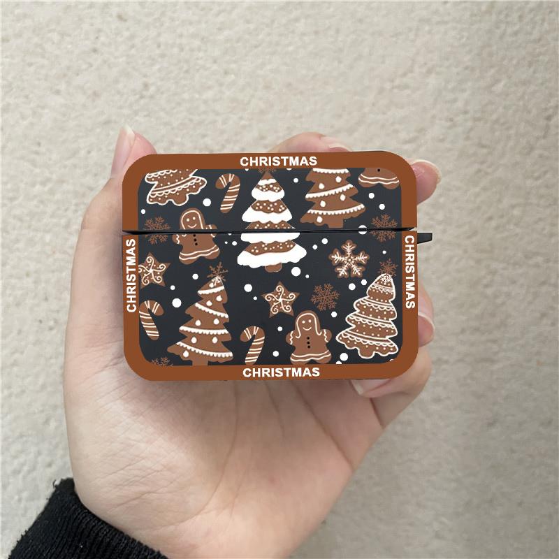New Year Gifts Merry New Christmas Tree Earphone Case for Apple AirPods 4 3 2 1 Soft Covers for AirPods Pro 2 Cute Santa Cases