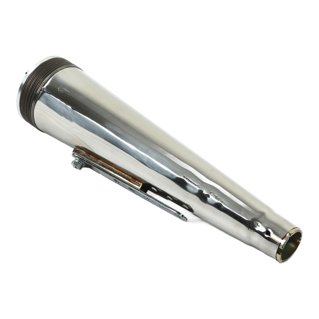 Universal Motorcycle Muffler Exhaust Pipe Adjustable 1.9‑2in Inlet Stainless Steel Motorcycle Muffler Pipe for R1150R