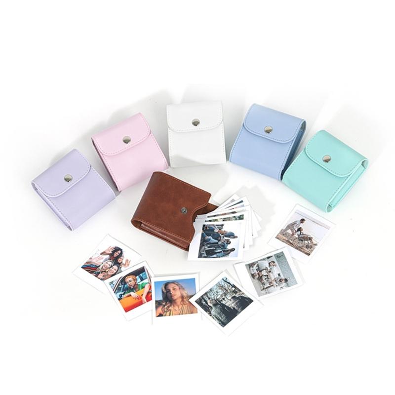 Universal PU Storage Case For Mini/SQ 3Inch Instantly Photo Film Holder Storage Bag Compact And Waterproof Design