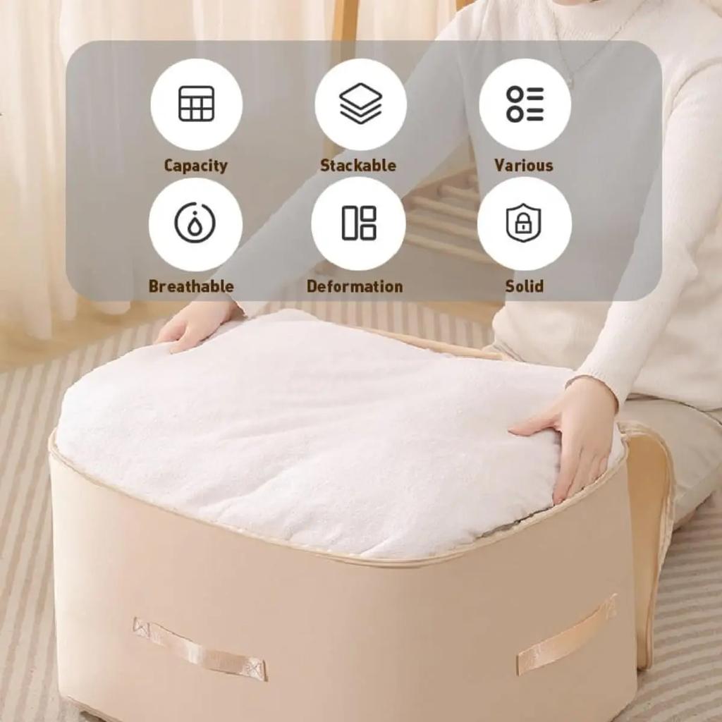 Ultra Space-saving Compression Organizer Large and Strong Motion Bags with Reinforced Handles Perfect for Quilt