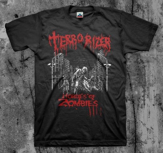 Terrorizer  Hordes Of Zombies  T shirt  Unisex T-Shirt XL